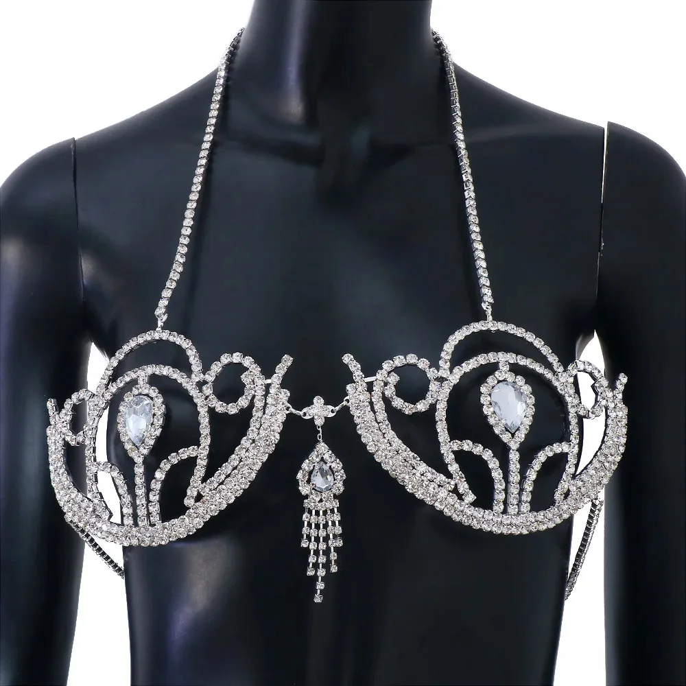 บิกินี่สุดหรูประดับพลอยเทียมชุ - Body Jewelry บทวิจารณ์และราคา