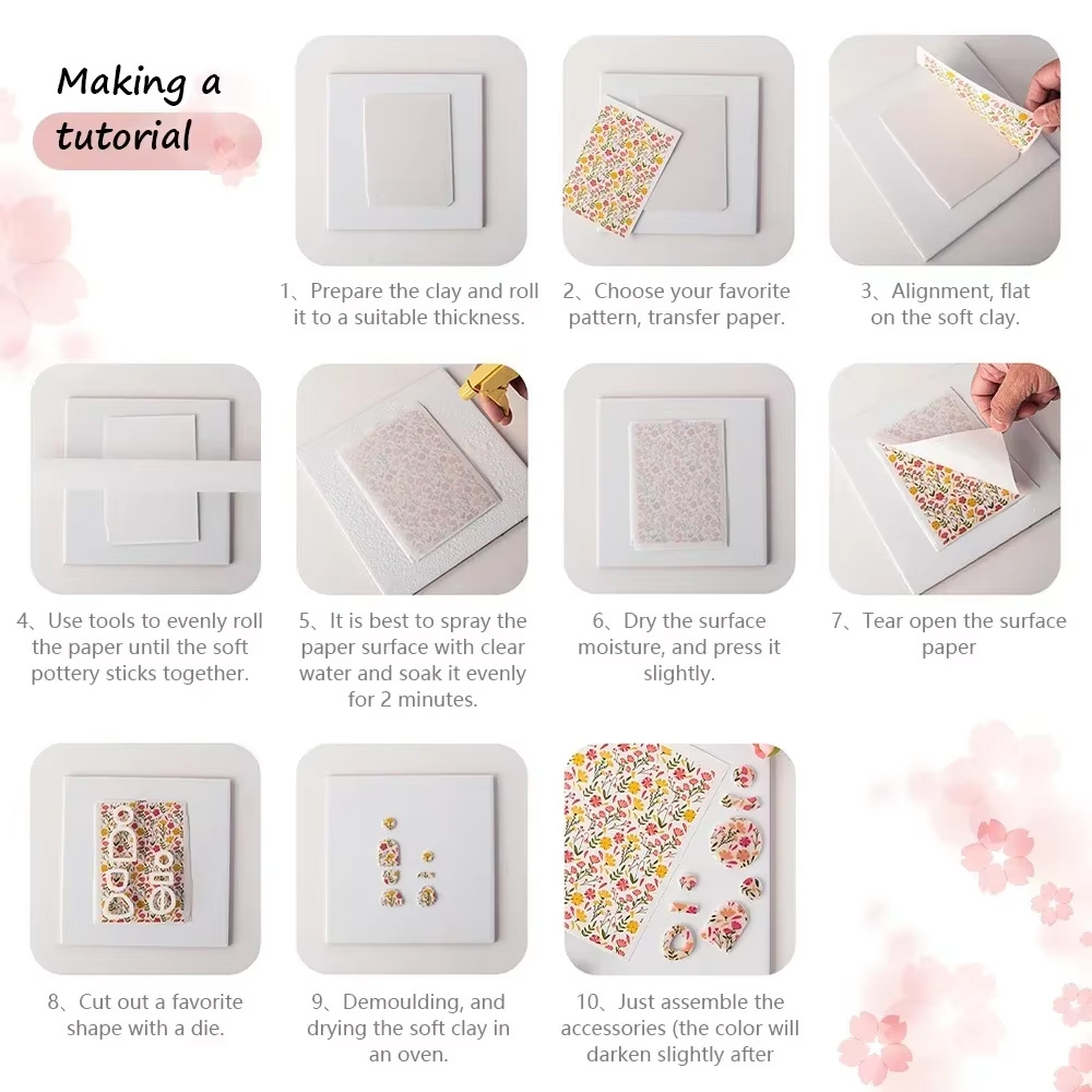 20 ชิ้น/ชุด กระดาษลายพิมพ์สีน้ - Earrings บทวิจารณ์และราคา