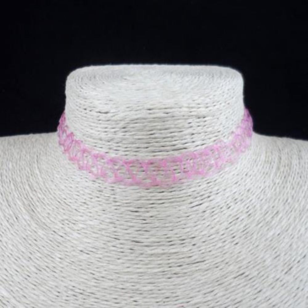 สร้อยคอแบบโช้กเกอร์สไตล์โกธิค  - Pearl Choker Necklace Vintage บทวิจารณ์และราคา