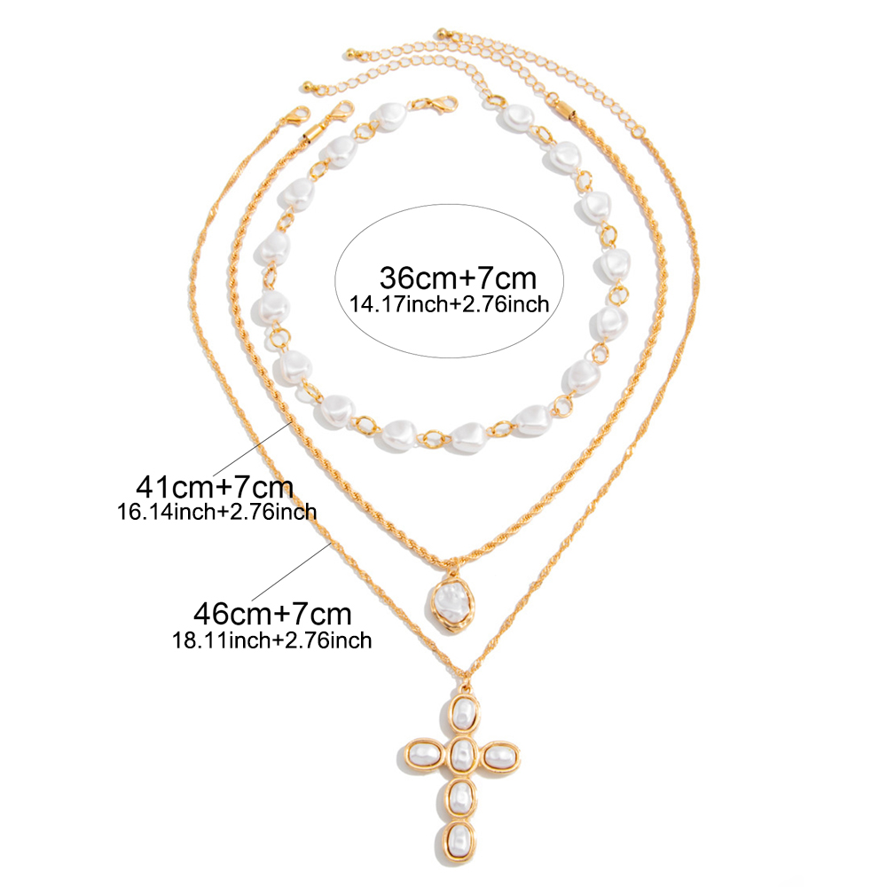 สร้อยคอไข่มุกเทียมสไตล์บาโรก 3 - Pearl Choker Necklace Vintage บทวิจารณ์และราคา