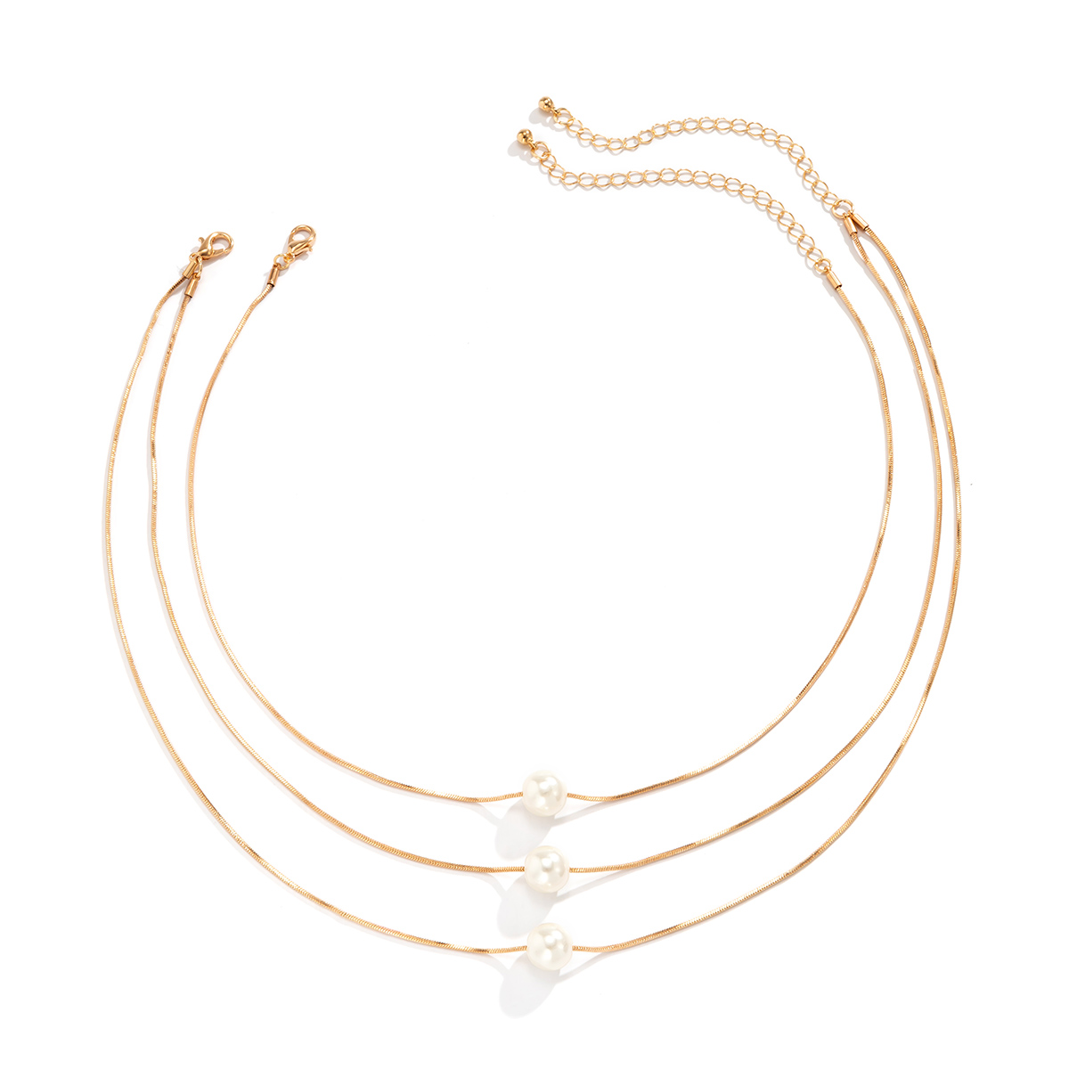 Ingemark สร้อยงู kpop แบบเรียบ - Pearl Choker Necklace Vintage บทวิจารณ์และราคา
