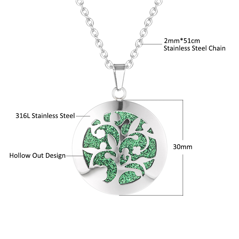 ใหม่น้ํามันหอมระเหยน้ํามันหอมร - Heart Locket Necklace Photo บทวิจารณ์และราคา