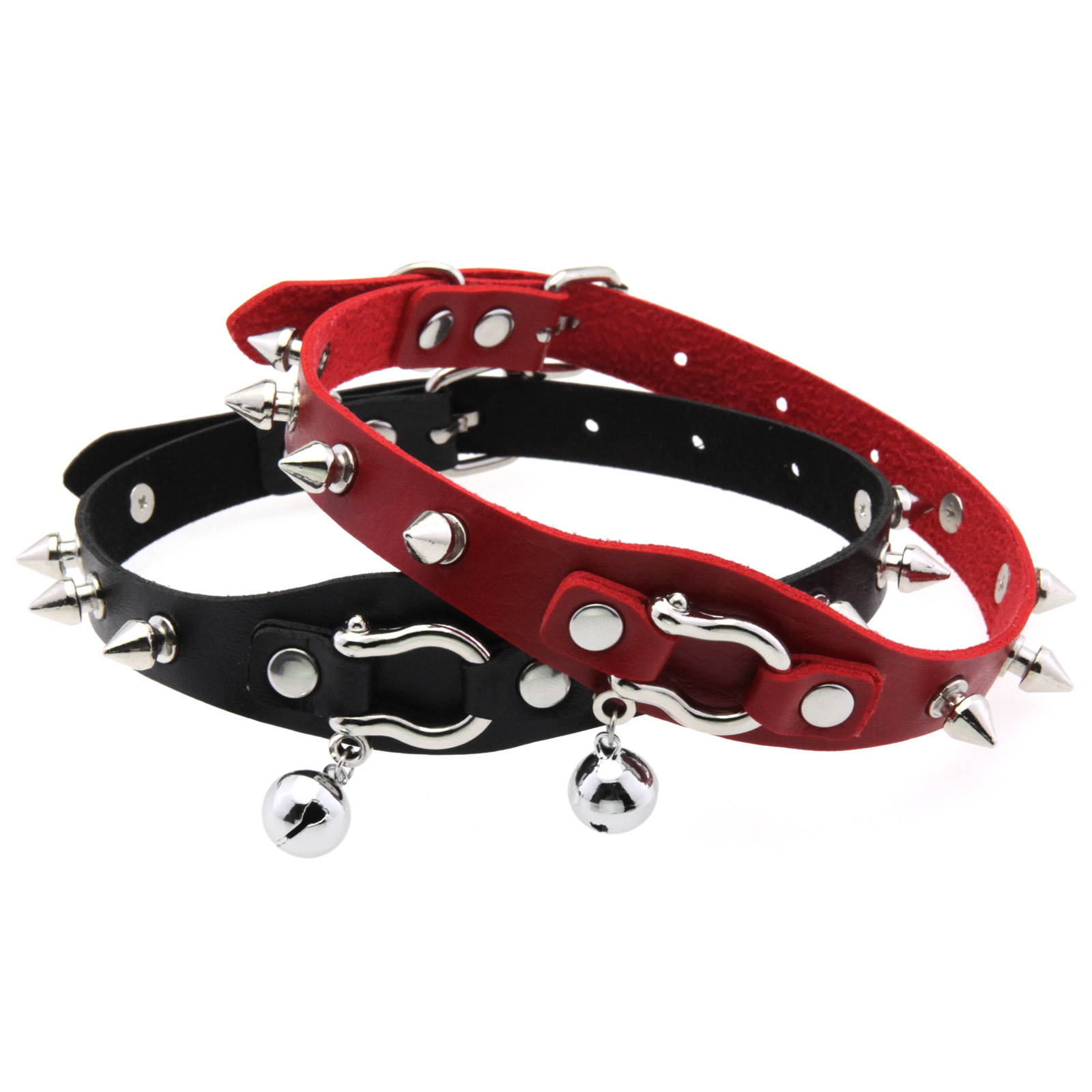 สีดํา Spike สร้อยคอ Choker Riv - Goth Punk Spike Choker บทวิจารณ์และราคา