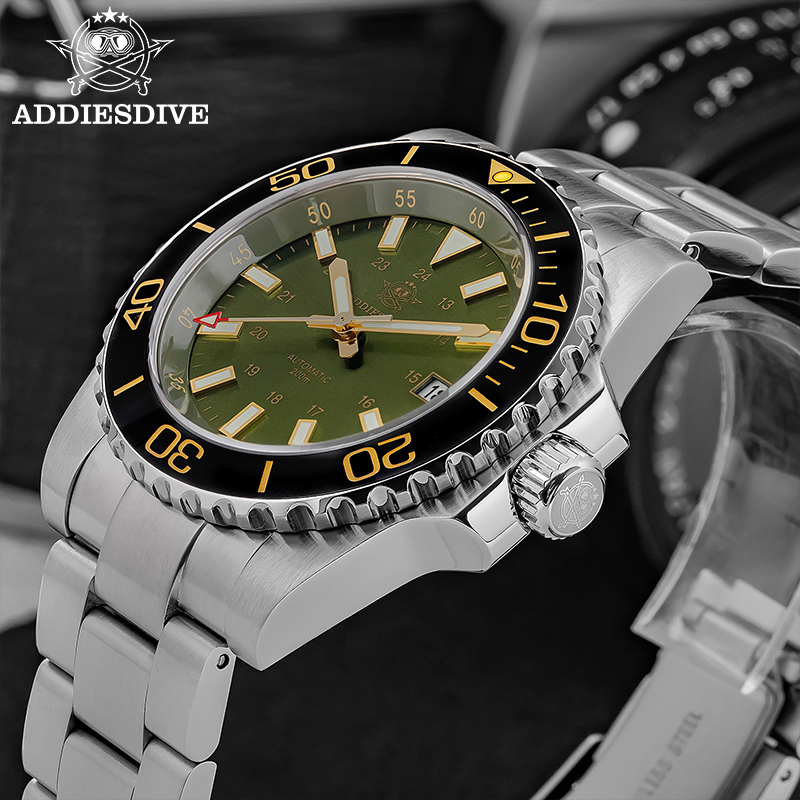 ADDIESDIVE นาฬิกาผู้ชาย 8215 M - Watch Accessories บทวิจารณ์และราคา