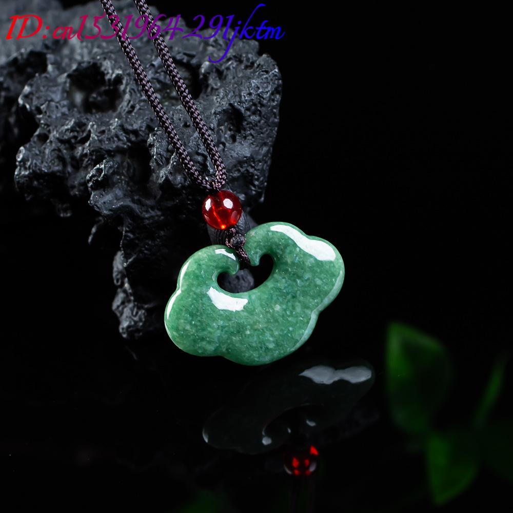 จี้หยกพม่าธรรมชาติรูป - Necklaces บทวิจารณ์และราคา